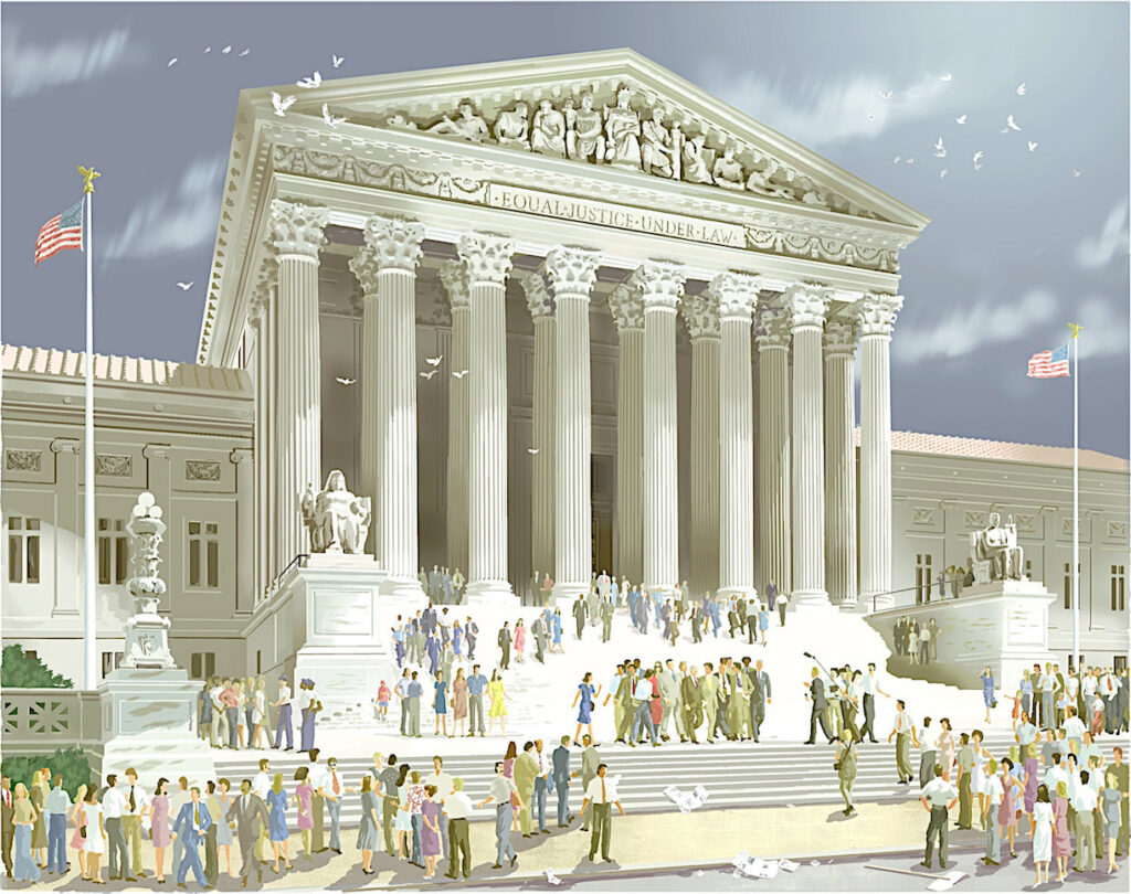 Supreme Court building front