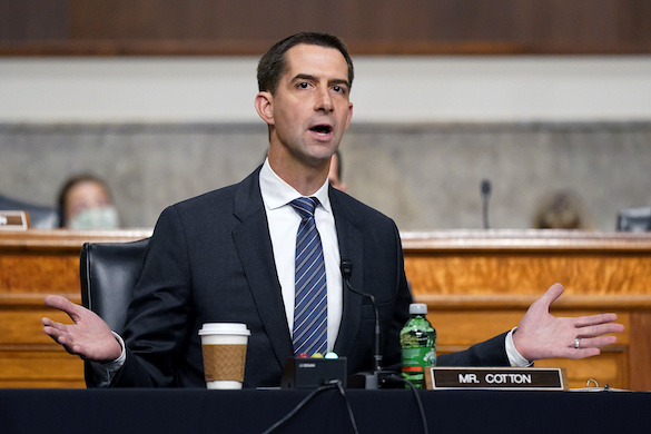 Senator Cotton at Capitol Hill September 28, 2021.