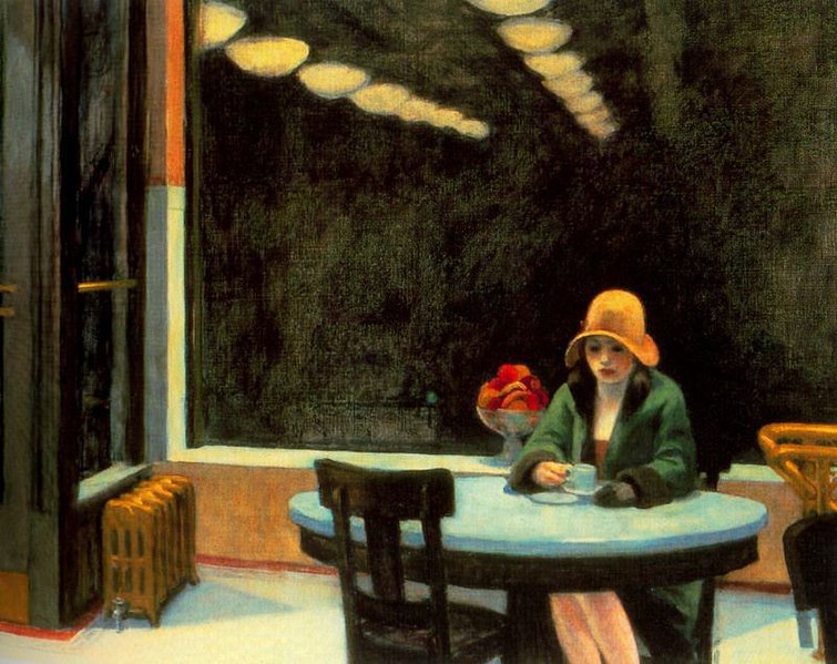 'Automat,' by Edward Hopper, 1927