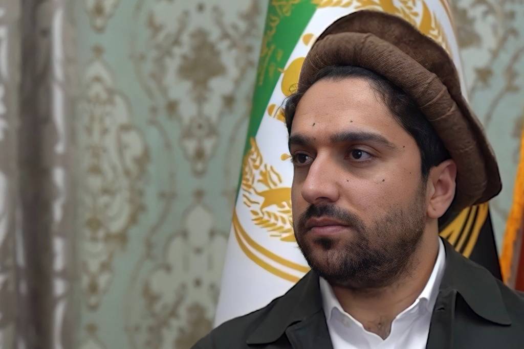 Ahmad Massoud, son of the late Ahmad Shah Massoud, the celebrated 'Lion of Panjshir.'