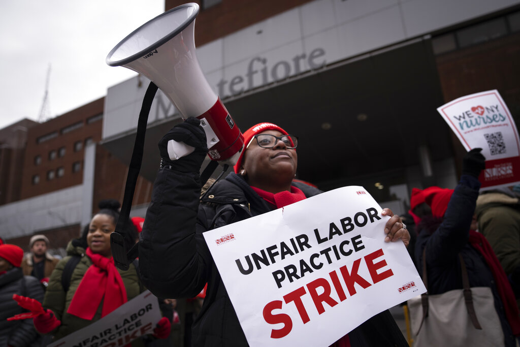 Striking New York City Nurses Reach Deal With Hospitals The New York Sun