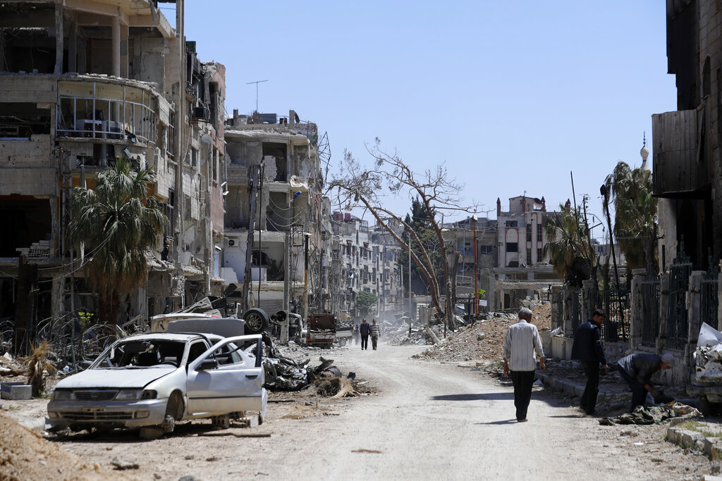 Watchdog Pins Serangan Gas Mematikan di Angkatan Udara Suriah