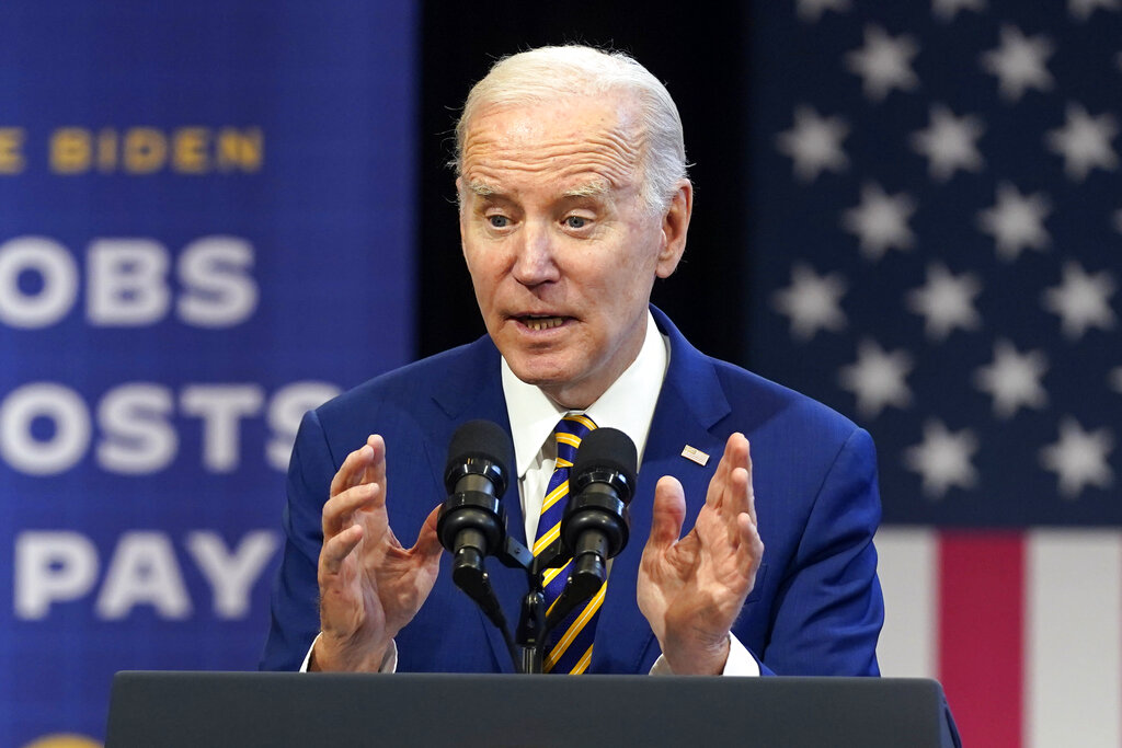 Biden Back at It, Blasting Off With His Economic Blarney