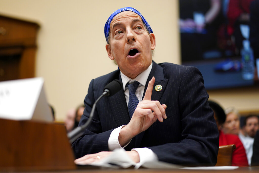 Representative Jamie Raskin on Capitol Hill, February 9, 2023.