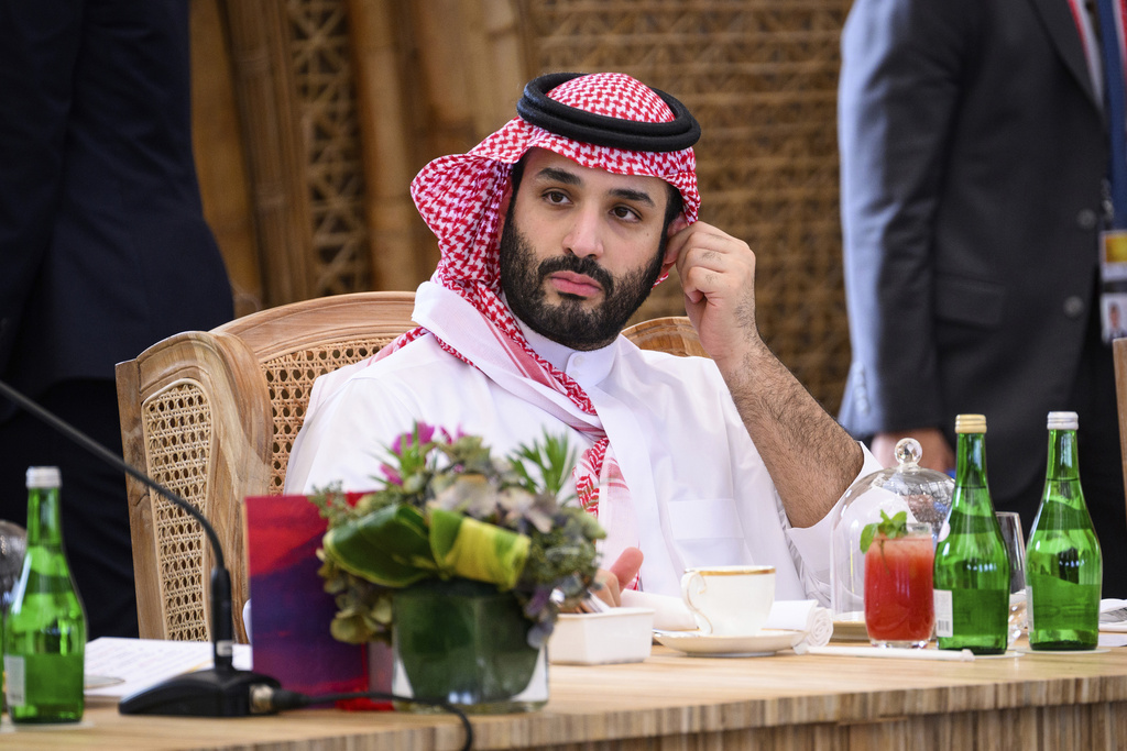 Crown Prince Mohammed bin Salman at the G20 Summit, November 15, 2022, at Nusa Dua, Bali, Indonesia.