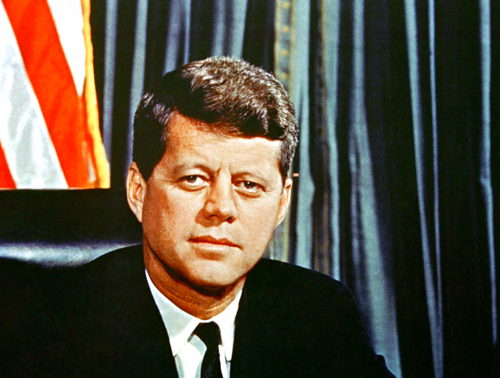 President Kennedy, 1963.