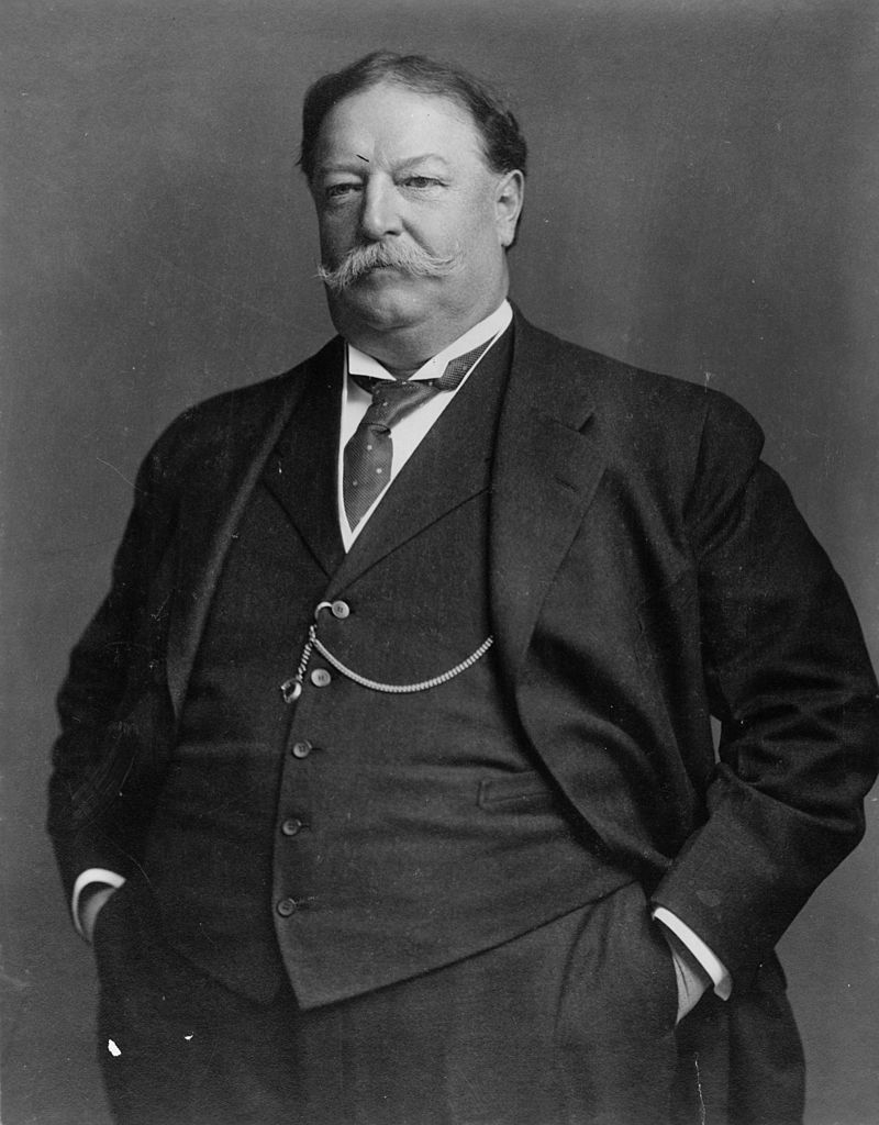 circa 1910: American Republican politician and the 27th President of the United States, William Howard Taft (1857 - 1930). (