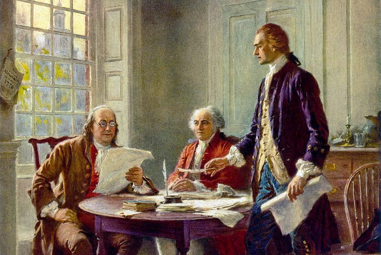 Jean Leon Gerome Ferris: Writing the Declaration of Independence, 1776