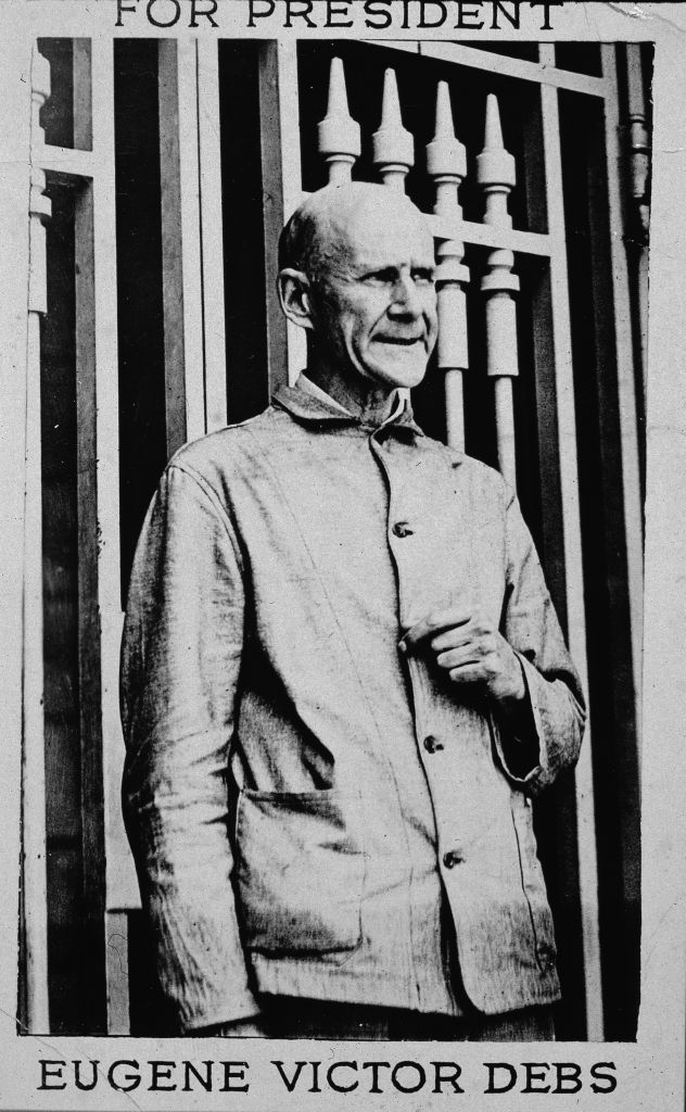 Eugene Debs in 1920.