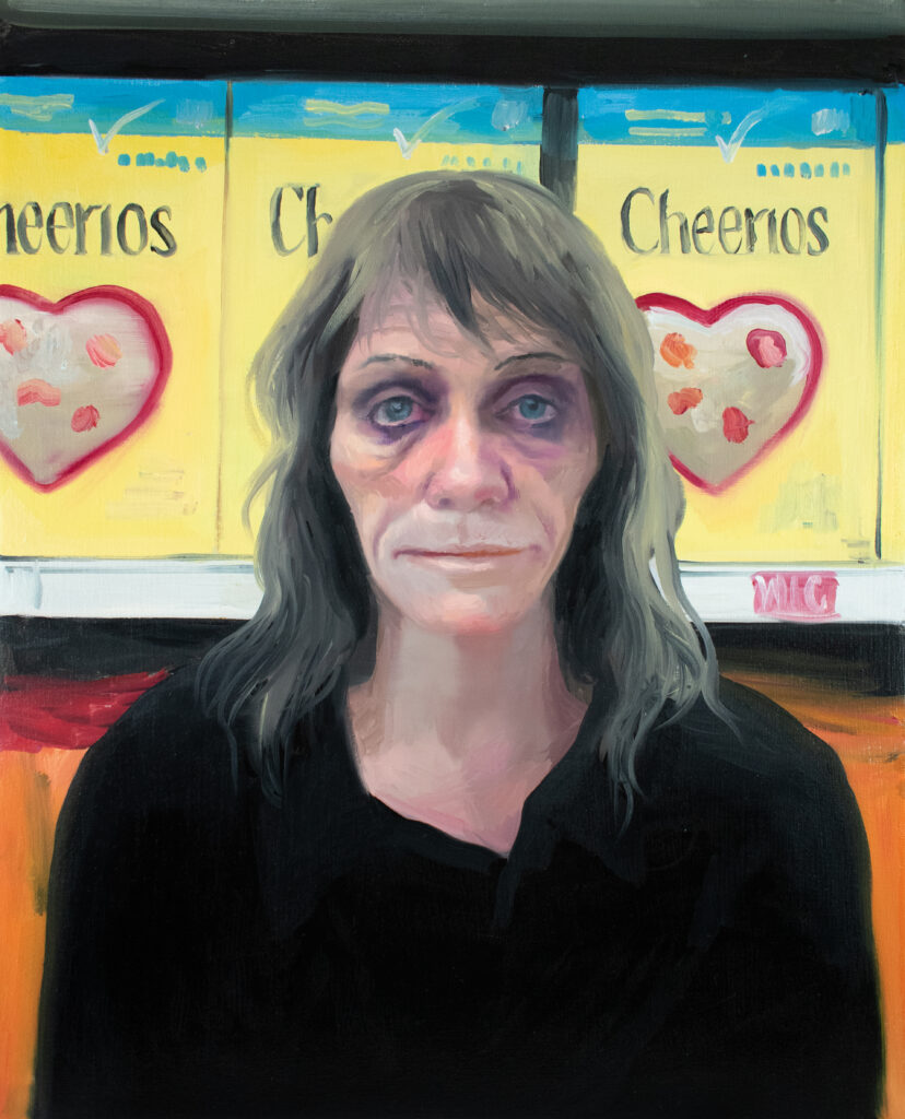 Brandi Twilley, "Sandy," 2021, Oil on canvas, 19 x 24 in.