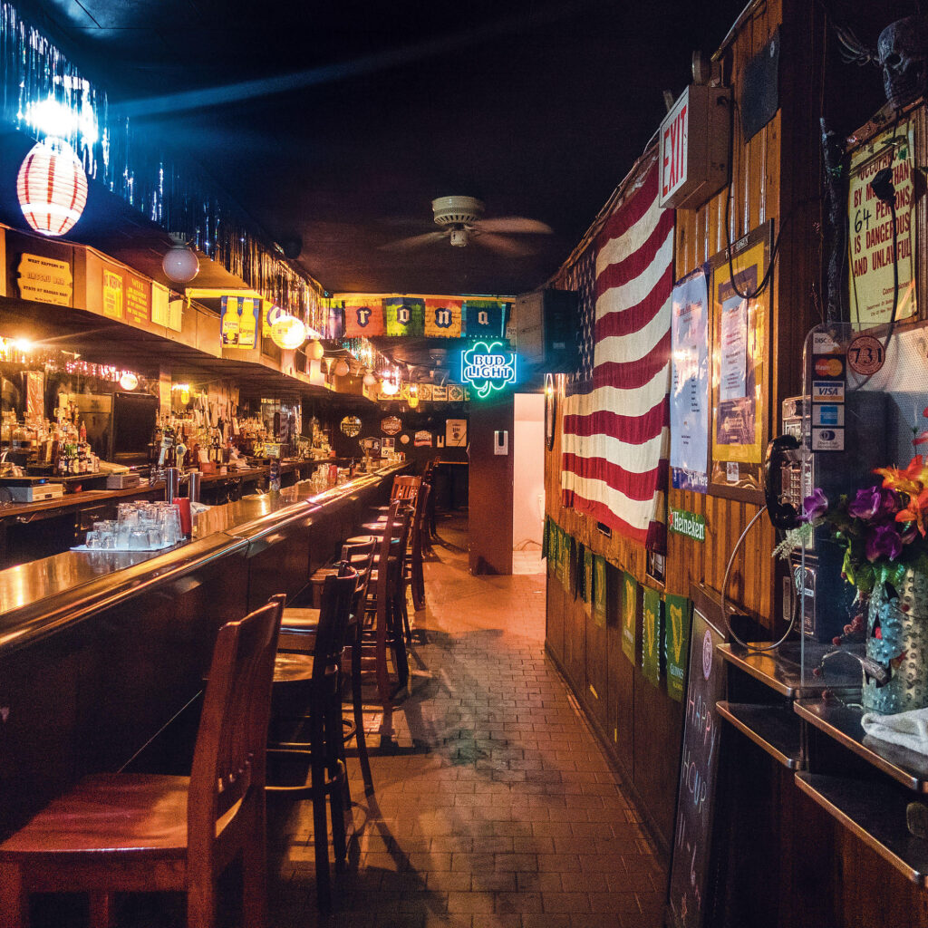 An image from Daniel Root's new book, "New York Bars at Dawn."