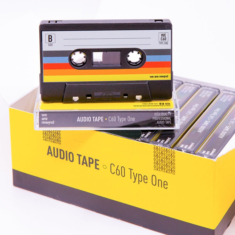 We Are Rewind WE-C60 Cassette Tape.