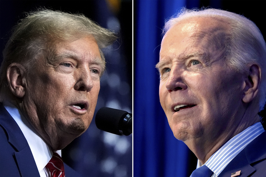 Biden begins debate with hoarse voice, coughs within seconds
