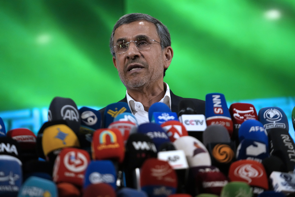 A HardLine Former President, Mahmoud Ahmadinejad, Registers To Run