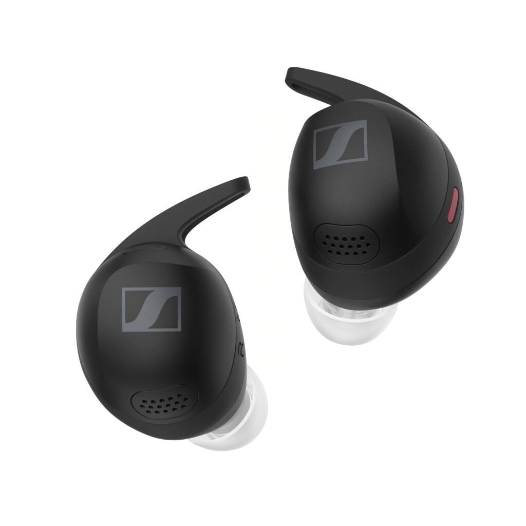 Sennheiser Momentum Sport earbuds.