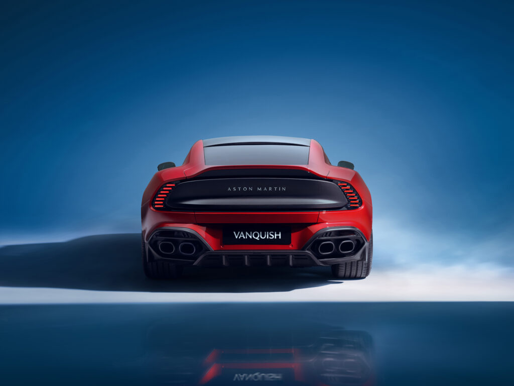 2025 Aston Martin Vanquish Rear.