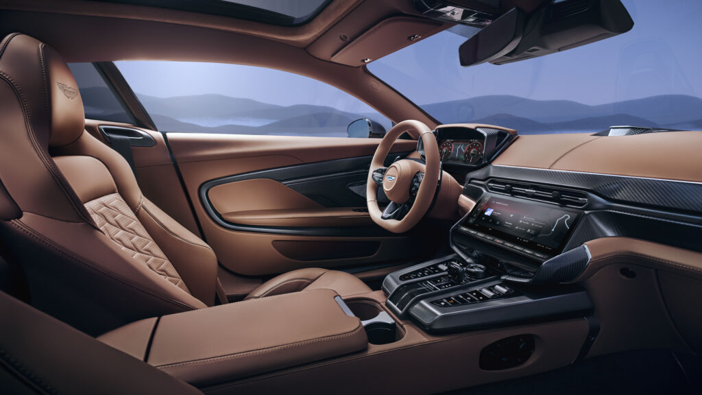 2025 Aston Martin Vanquish Interior.