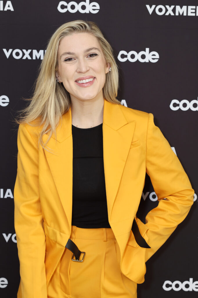 BEVERLY HILLS, CALIFORNIA - SEPTEMBER 07: New York Magazine Washington Correspondent Olivia Nuzzi attends Vox Media's 2022 Code Conference - Day 2 on September 07, 2022 in Beverly Hills, California. (Photo by Randy Shropshire/Getty Images for Vox Media)