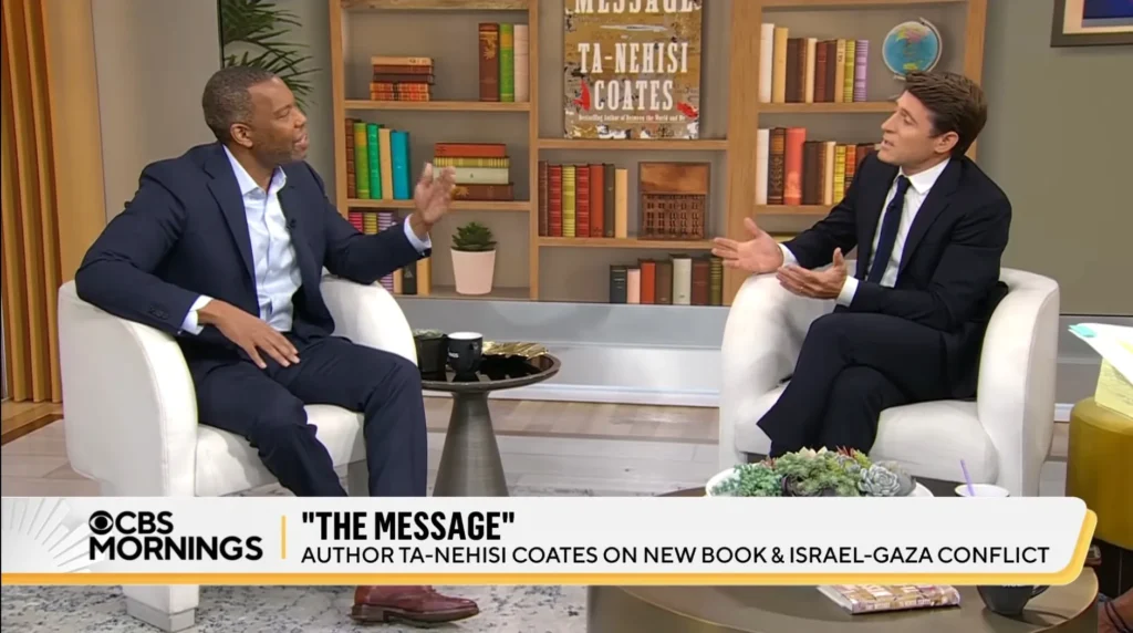 CBS Mornings' Tony Dokoupil interviews Ta-Nehisi Coates.