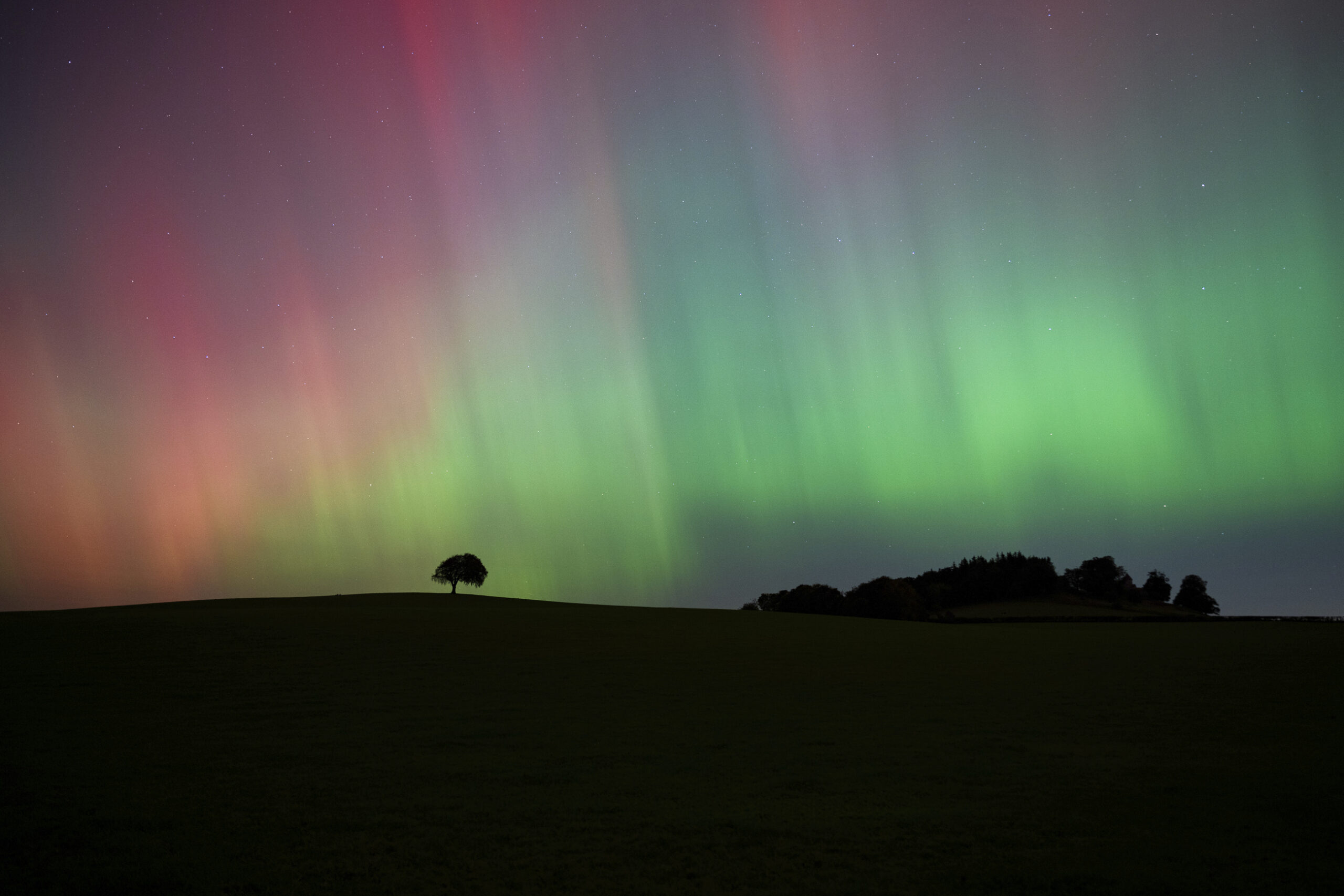 Northern Lights Dip Farther South Than Usual, Producing Stunning Skies