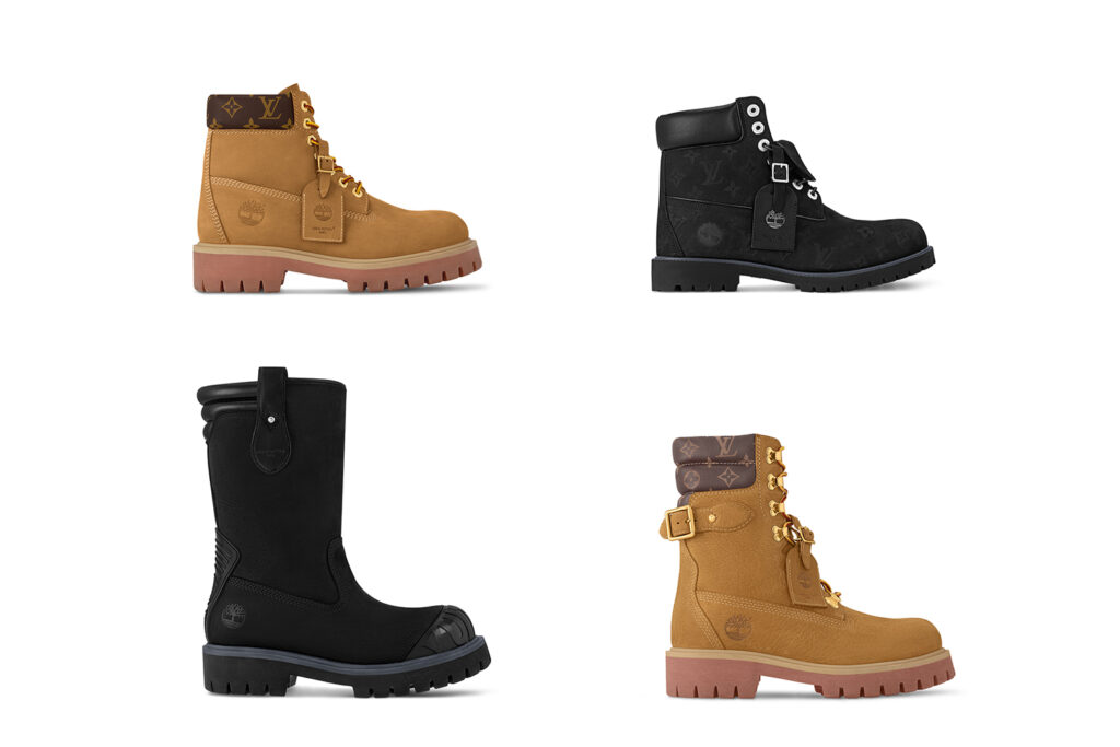 Timberland x Louis Vuitton Collaboration Range.