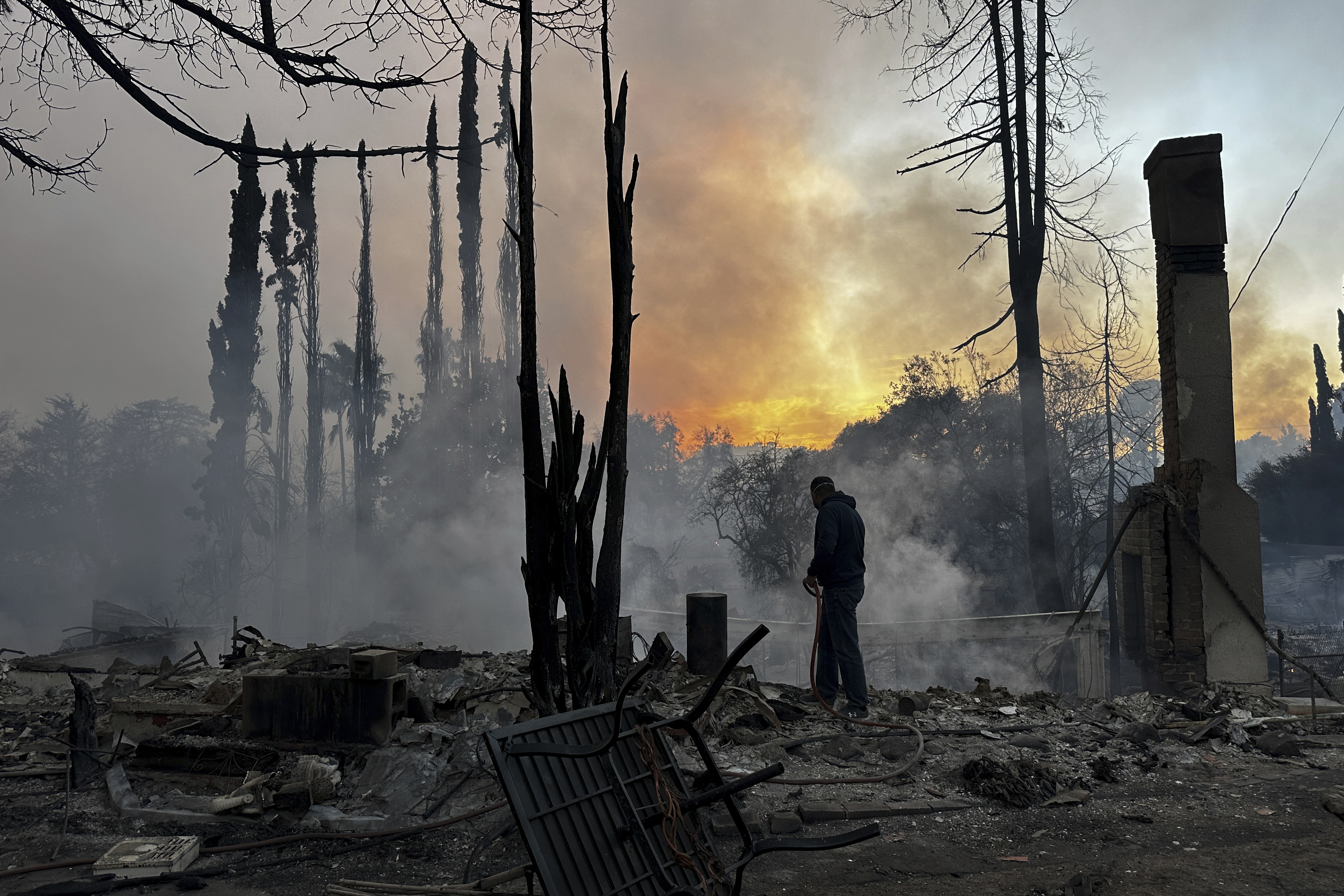 One Southern California Couple Living Within Distance of Wildfires Devises Clever Plan To Spare Home