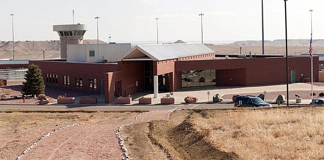 ADX Florence 'supermax' prison, Colorado, 1994.