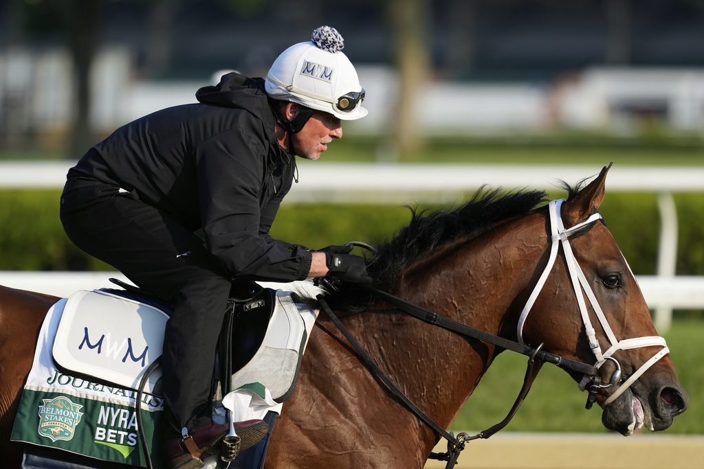 Derby Champ Sovereignty, Preakness Star Journalism Set for Epic Belmont Clash