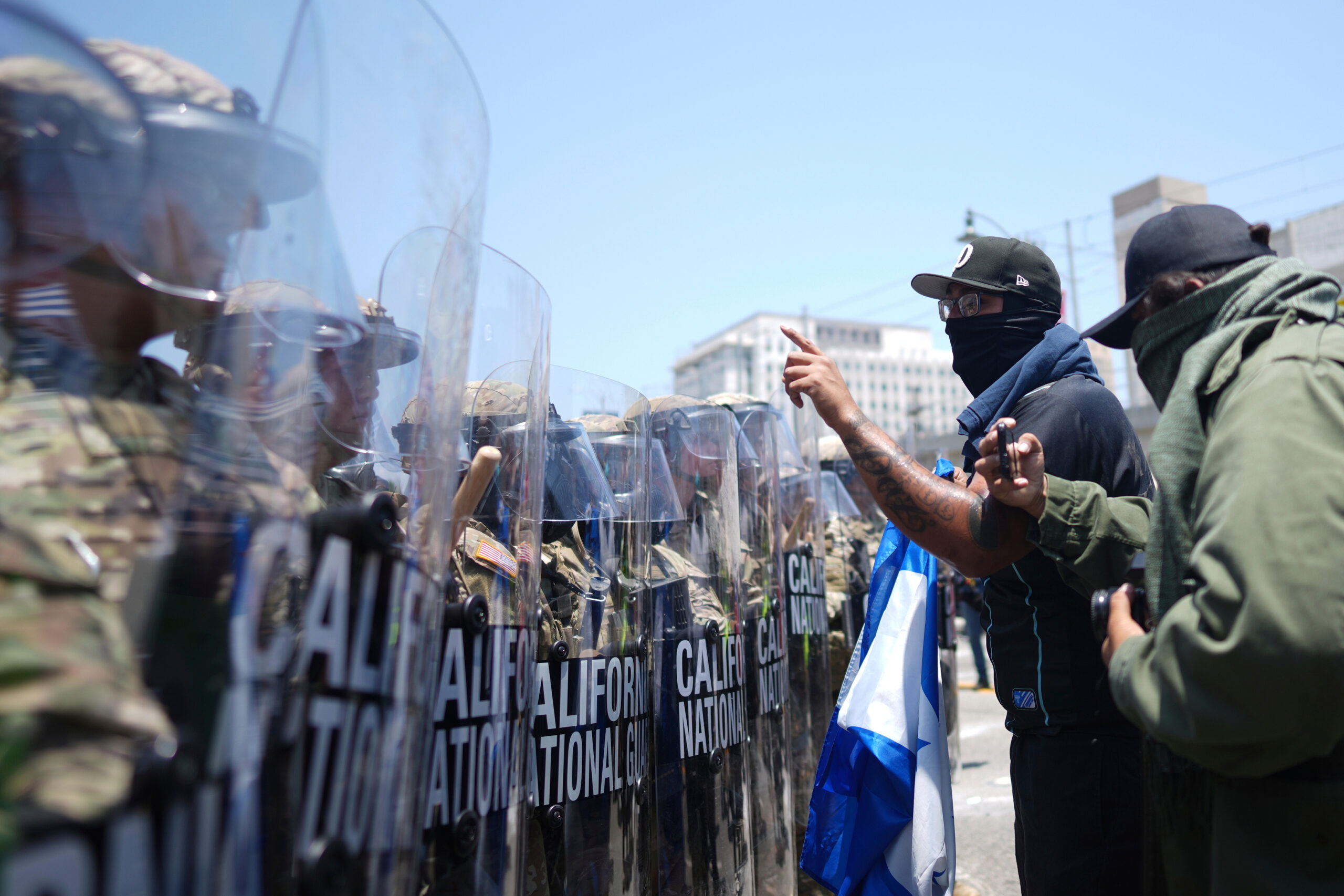 National Guard Troops Tangle With Anti-ICE Rioters at Los Angeles as Unrest Persists Into a Third Day