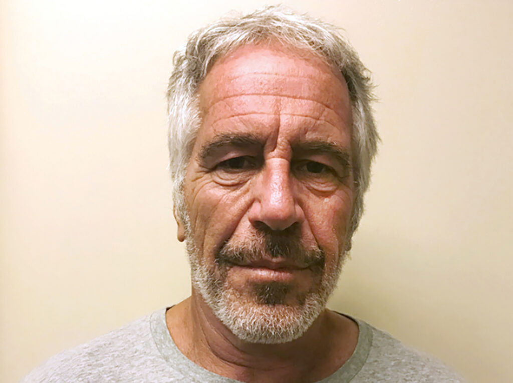 FILE - This March 28, 2017, file photo, provided by the New York State Sex Offender Registry shows financier Jeffrey Epstein, who was found dead in his jail cell in 2019 after being arrested on charges of sexually abusing dozens of underage girls.