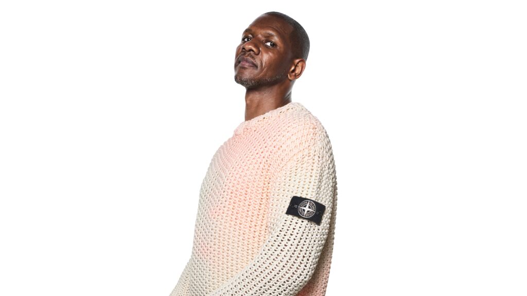 Stone Island 5100057 UV-REACTIVE sweater.