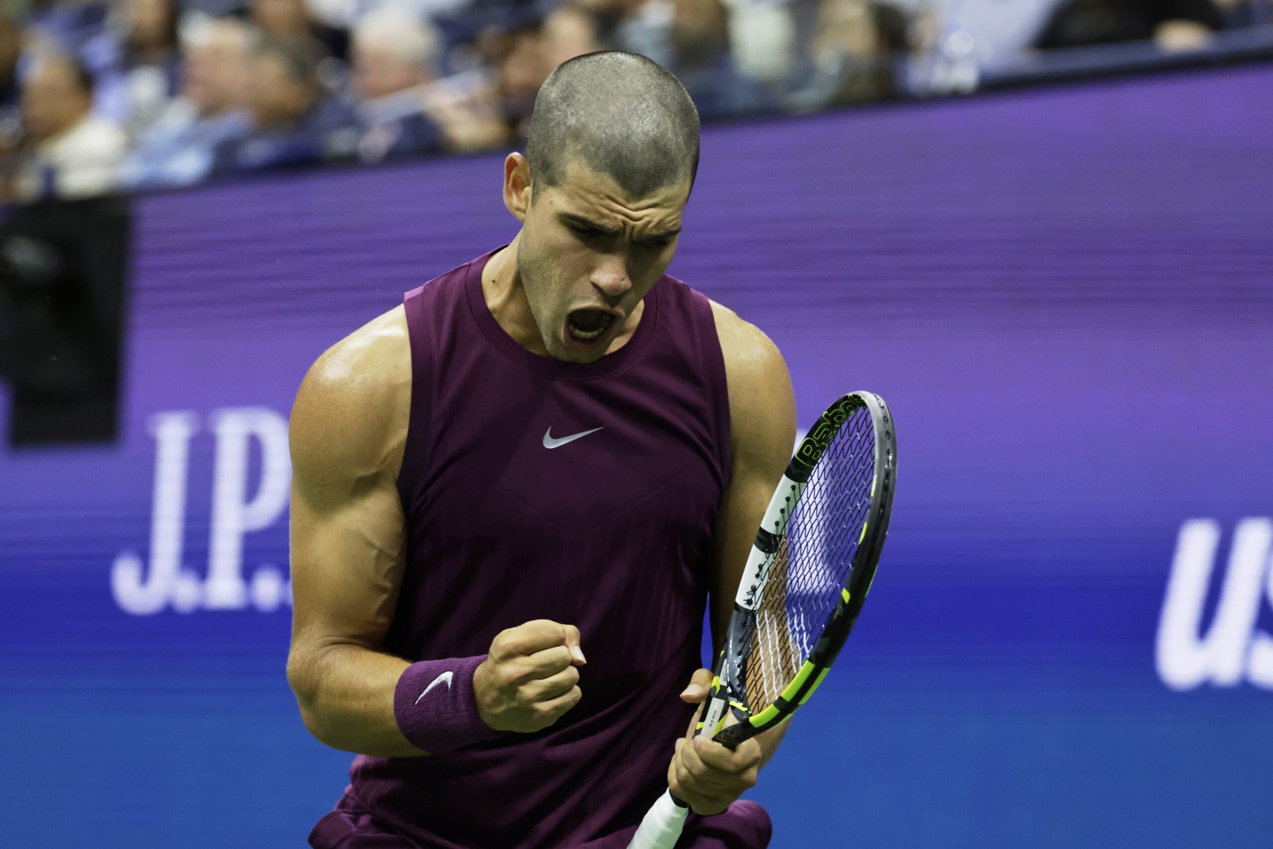 Weed, Rackets, and Buzz Cuts: U.S. Open Kicks Off in Rowdy Fashion