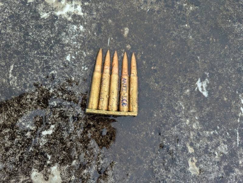 An image posted to social media by FBI Director Kash Patel of bullets found at the scene.
