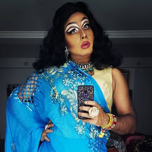 Performance artist Kareem Khubchandani.