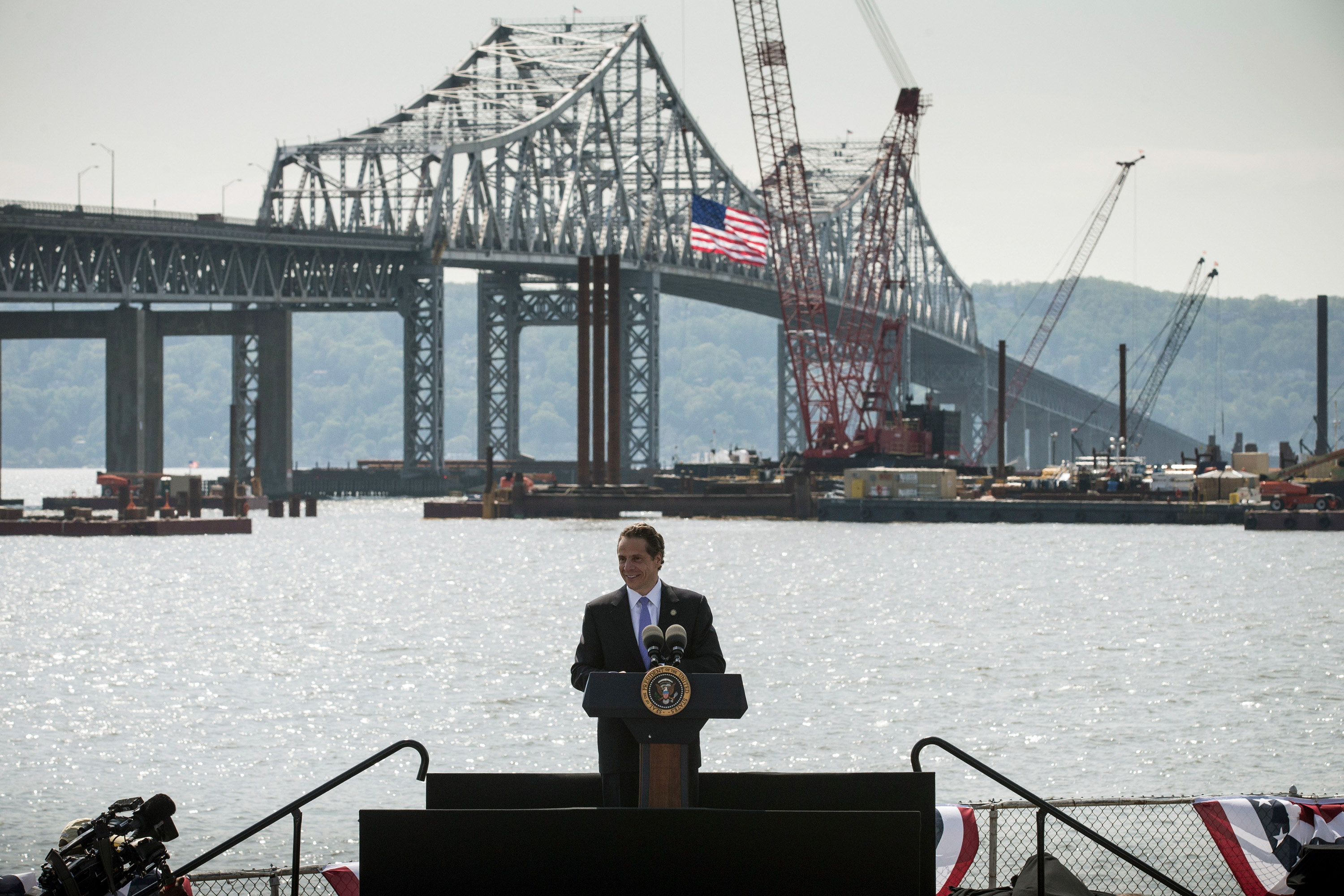 Fight To Restore Name of Tappan Zee Bridge Tests Whether New York Can Break the Cuomo Spell