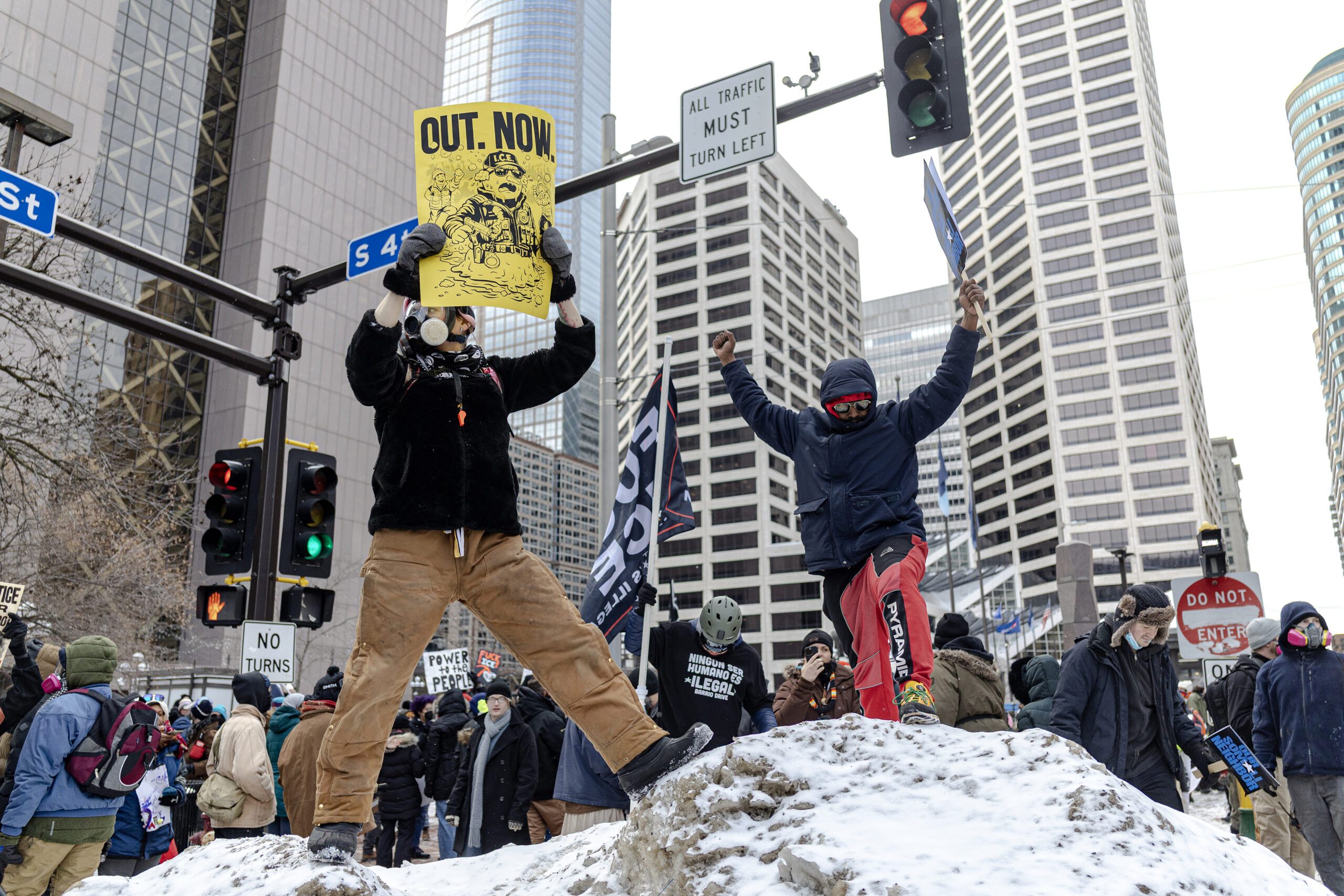 Trump Administration Shows No Sign of Relenting at Minneapolis, Orders Airborne Troops To Stand By for Deployment