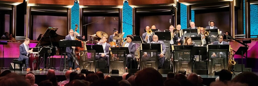 Wynton Marsalis and the Jazz at Lincoln Center Orchestra celebrate Duke Ellington’s connection with Africa. Photo by Jim Burns