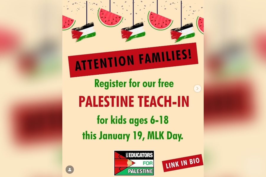 New York City Teachers Select MLK Holiday as Day To Teach ‘Palestinian Resistance’ to Kids as Young as Six
