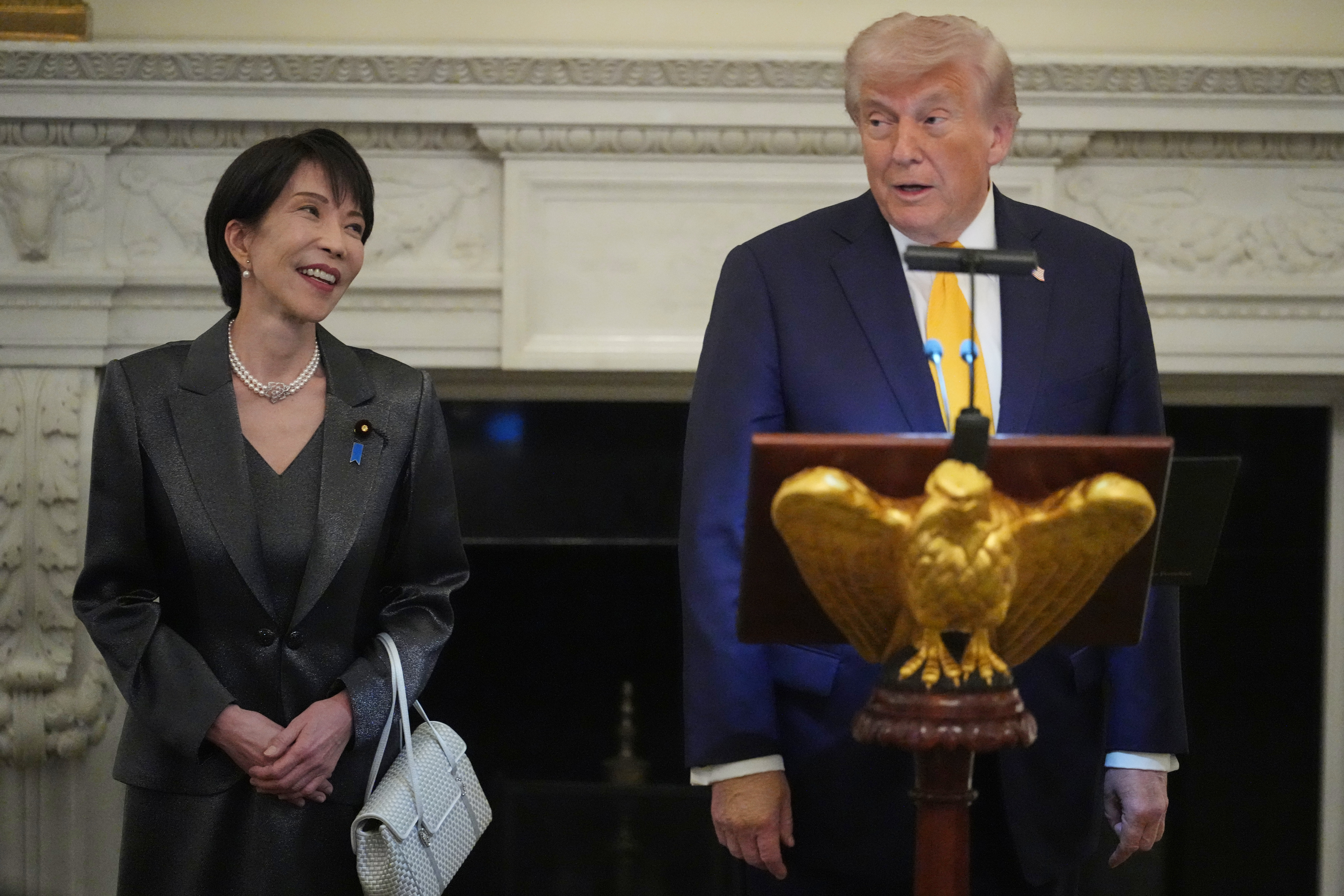 Trump and Japan’s Prime Minister Takaichi Dodge Differences Over Iran War in Warm Get-Together