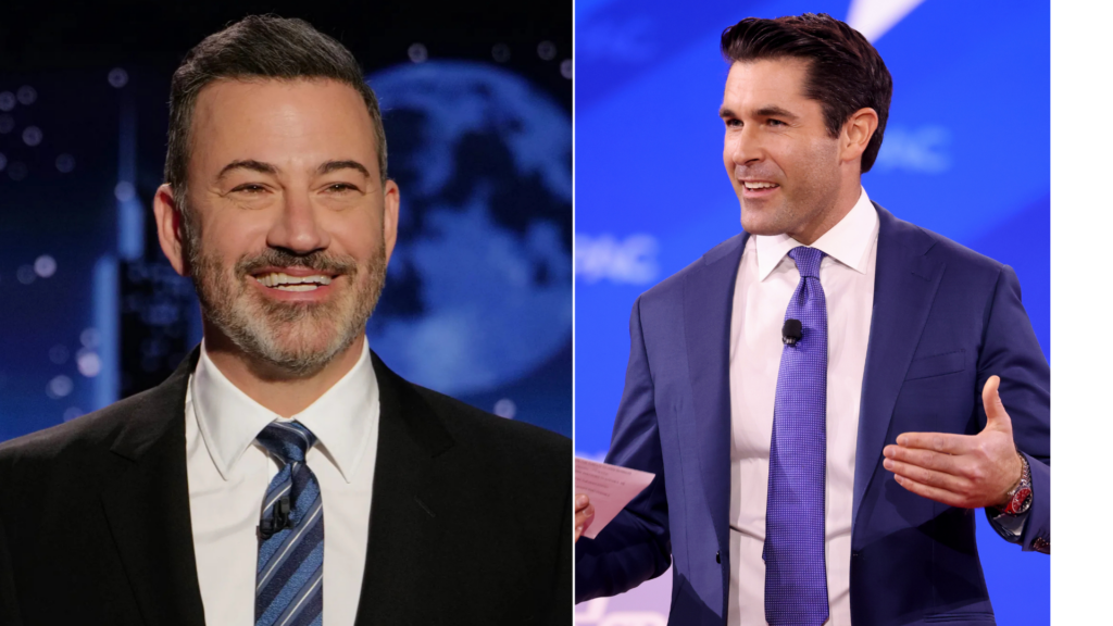 Angry Jimmy Kimmel Attacks Newsmax as ‘Little Karens’ and ‘Tattletales,’ for Criticizing Him for Anti-Trump Bias