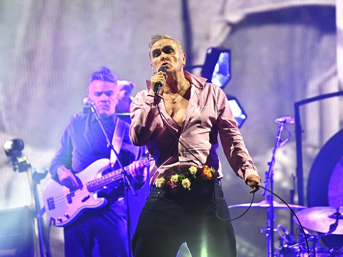 Morrissey Fights Back With a Rude Gesture to the Establishment