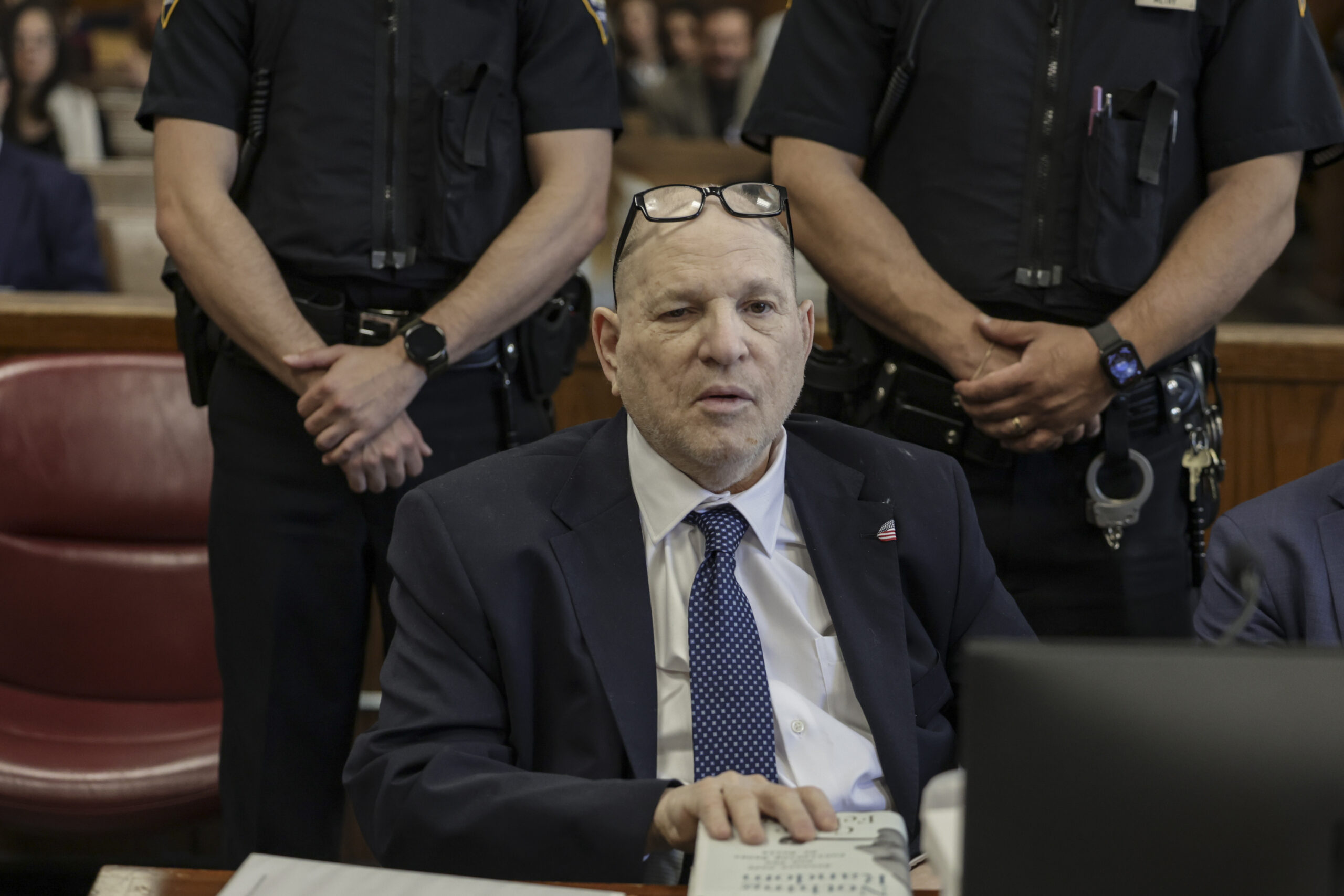 ‘Miss You, Big Guy’: Harvey Weinstein’s Third Rape Trial Gets Underway With Lurid Accustations Against the Once-Mighty Producer