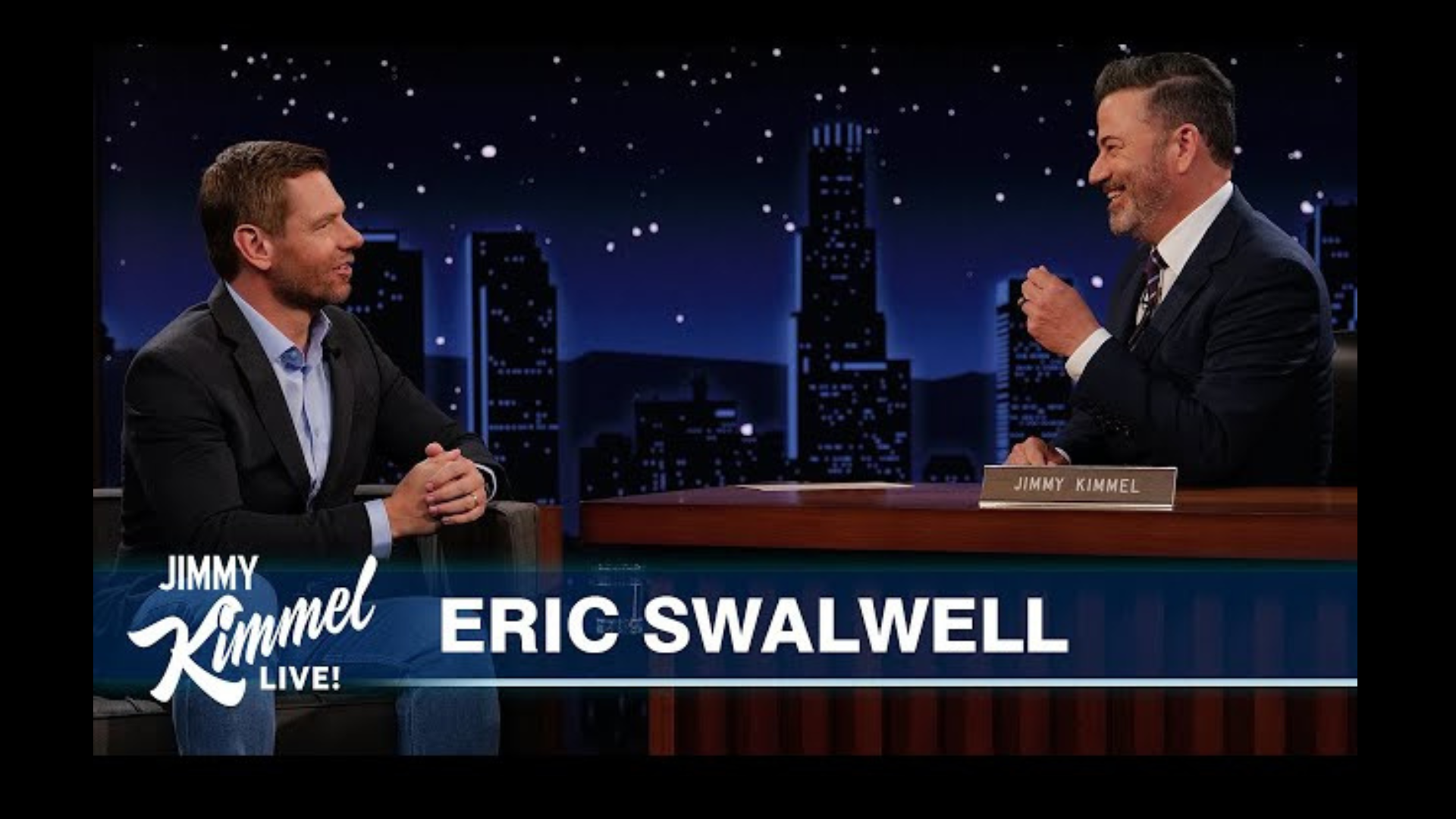 Jimmy Kimmel Blasted for Not Denouncing Democrat Eric Swalwell, Who Announced His Governor Campaign on Kimmel’s Show