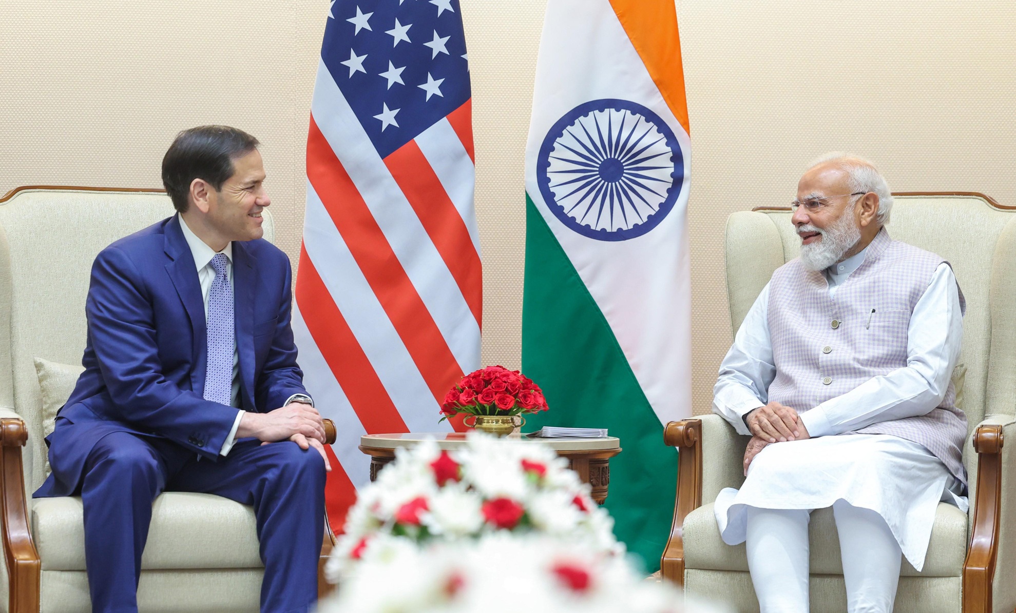 Rubio, in India, Hopes to Revive ‘Quad Four’ With Japan, Australia as Counterweight to China