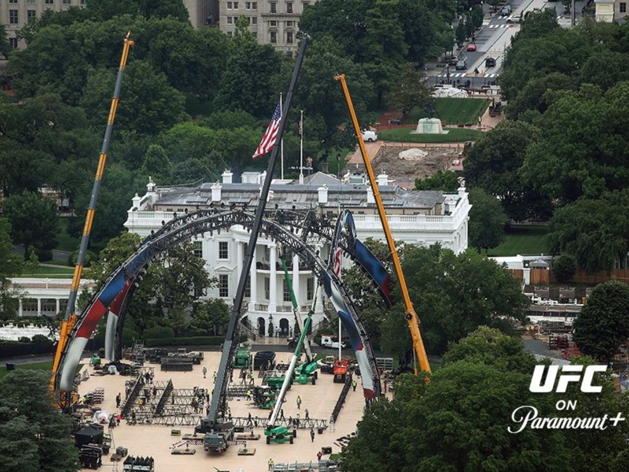 Forecast of Rain, Strong Winds During South Lawn UFC Event