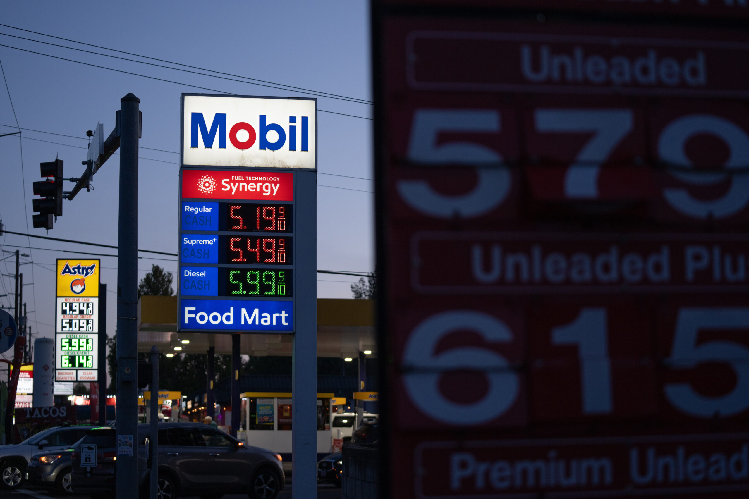 Gas Price Average Tops $6 a Gallon In California as Gas Prices Soar Nationwide