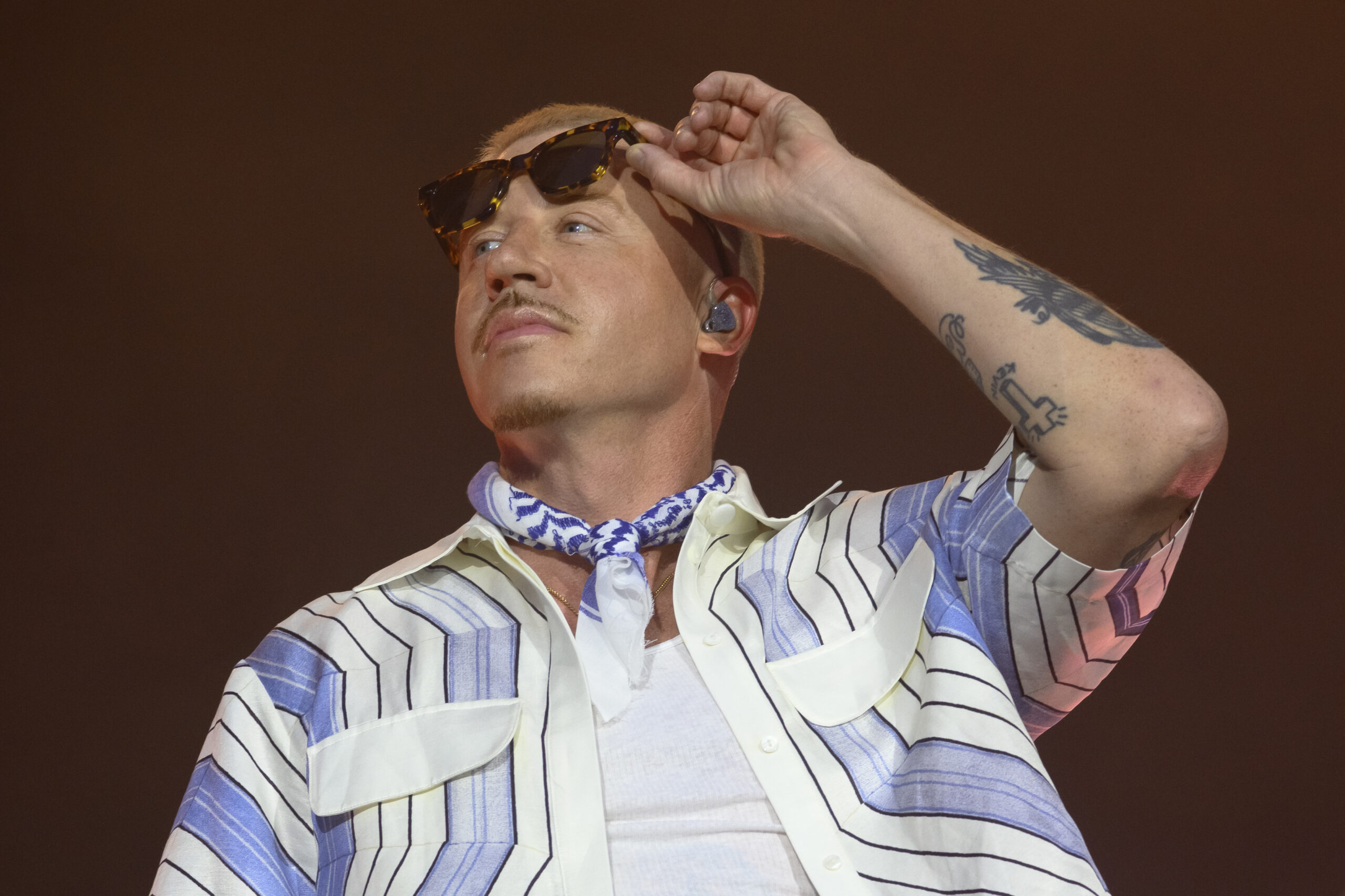 Rapper Macklemore Says He Was Kicked Off Ed Sheeran’s Tour After Robert Kraft ‘Rallied’ Stadium Owners
