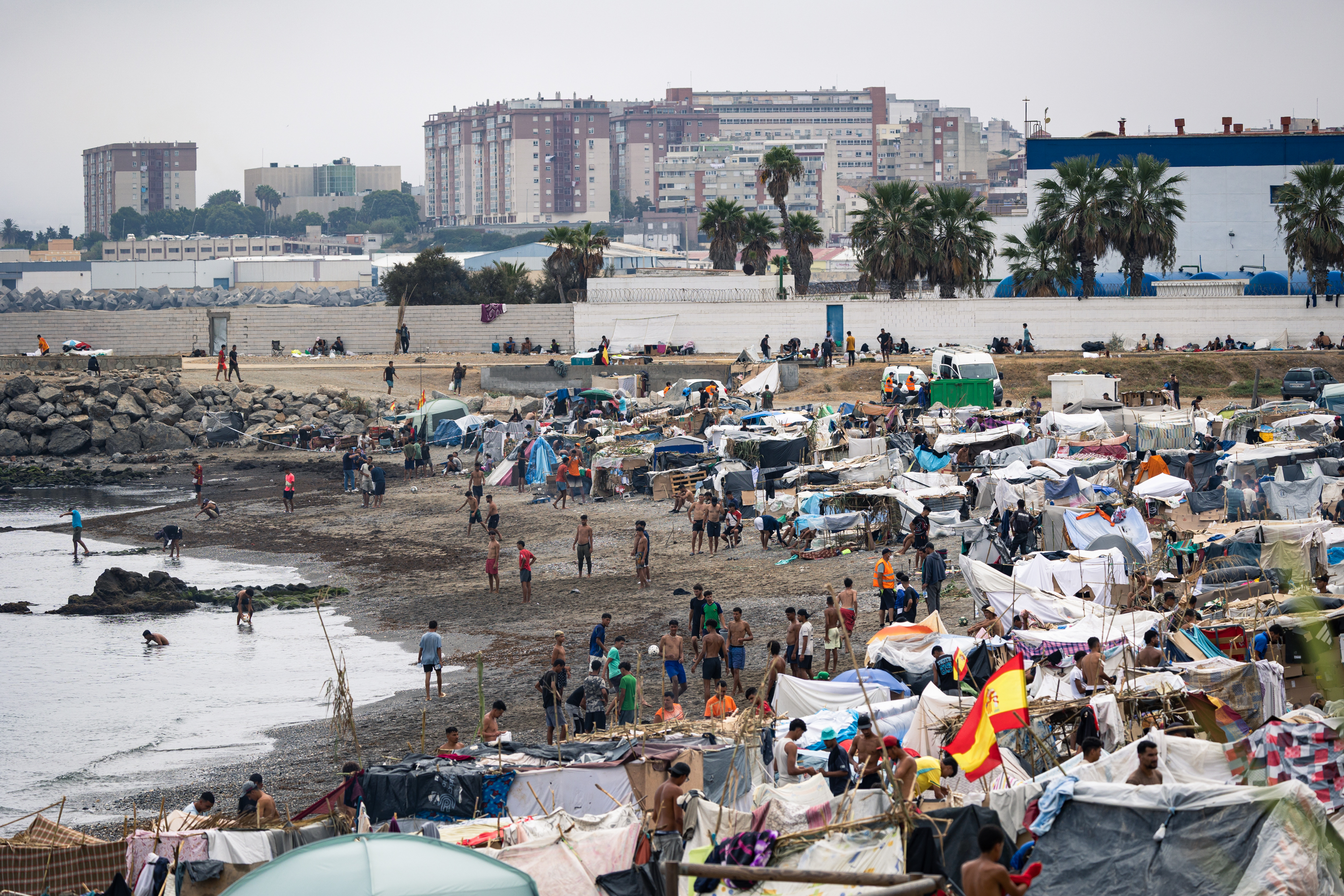 Spanish City Overwhelmed by Moroccan Migrant Influx Pleads For Help From European Union
