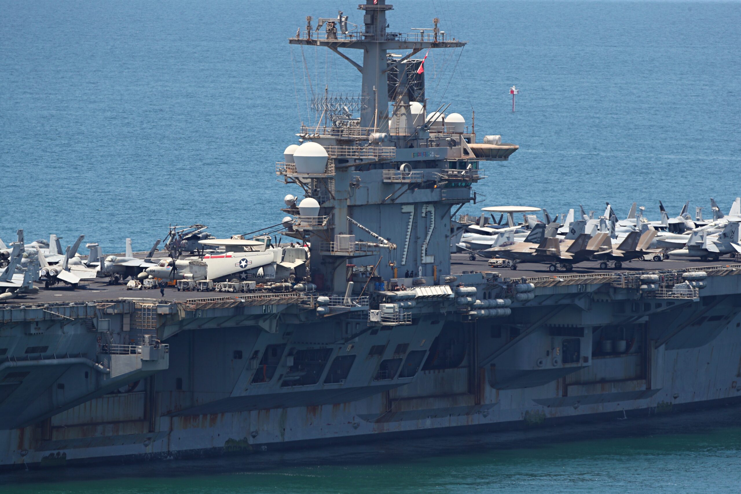 Iranians Seek a Propaganda Coup, Casting USS Abraham Lincoln’s Rust as Sign of Defeat